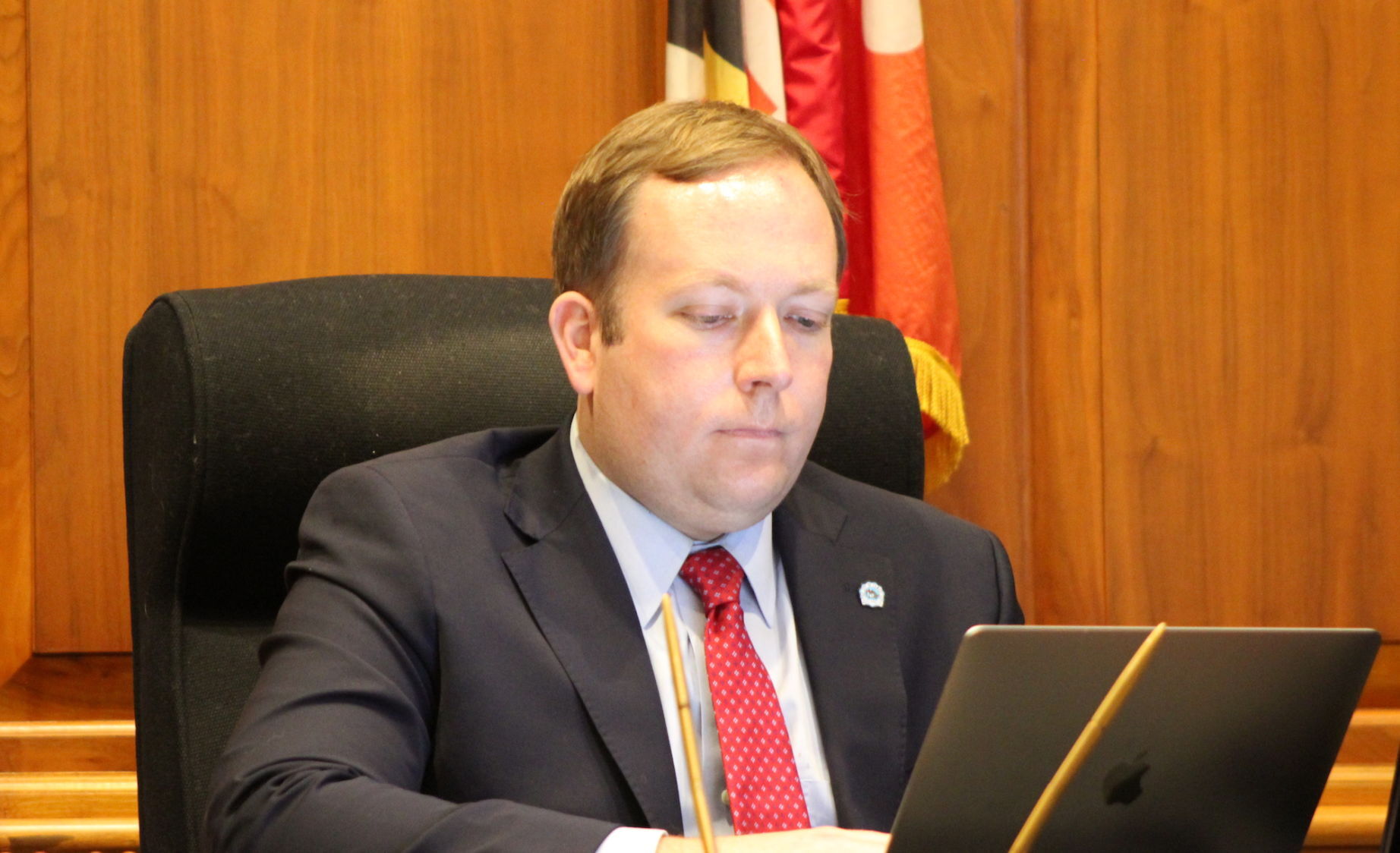 Bradshaw Presides Over First Meeting